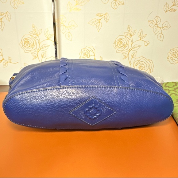 🔵 NWT orYany Royal Blue Leather Satchel Bag - Beautiful Firm Price - Picture 8 of 16